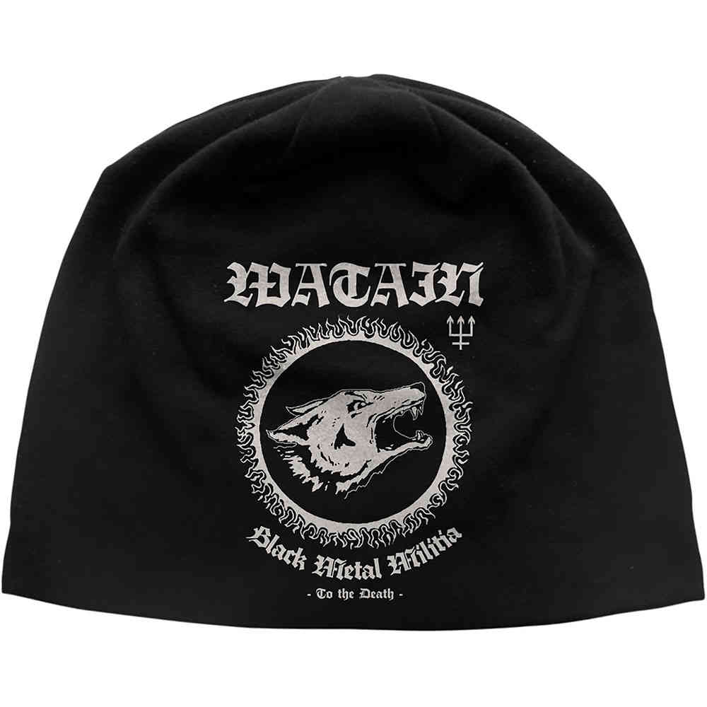 Watain - Black Metal Militia Bonnet - Noir